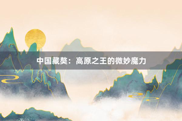 中国藏獒：高原之王的微妙魔力